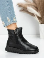 Ghete Dama Imblanite 5XJ83 BLACK | MEI