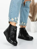 Ghete Dama Imblanite 5XJ92 BLACK | MEI