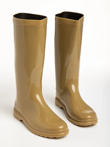 Детски чизми  бежови  от каучук  Gaila