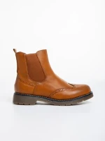 Дамски боти  камел  от еко кожа Rosine