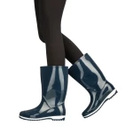 Дамски гумени ботуши Dily сини