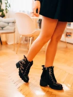 Дамски боти Efina черни