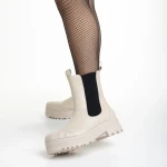 Дамски чизми  Belisa бежови с черно