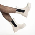 Дамски чизми  Belisa бежови с черно