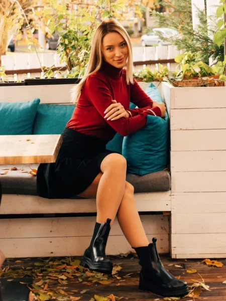 Дамски чизми Belisa черни