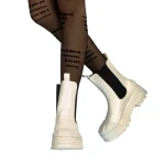 Дамски чизми Belisa бели