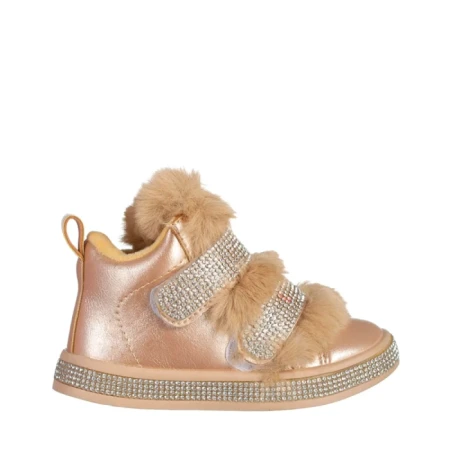 Детски чизми златисти  от еко кожа  Taffy