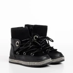 Детски чизми черни  от еко кожа  Crayola