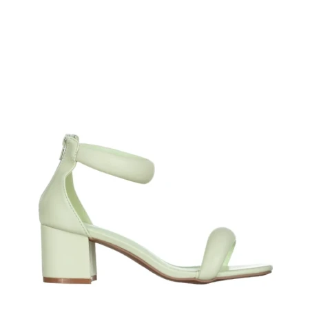 Дамски сандали  зелени  от еко кожа  Robyn