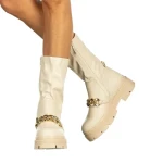 Дамски чизми Annabel бежови