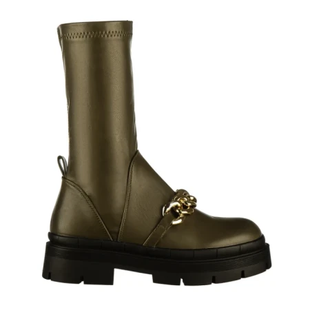 Дамски чизми Annabel зелени