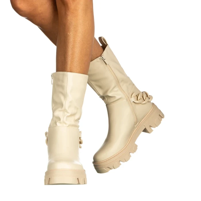 Дамски чизми Adelie бежови