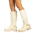 Дамски чизми Basma бежови