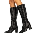 Дамски чизми Cassye черни