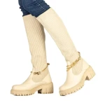 Дамски чизми Catlin бежови