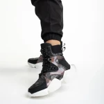 Дамски спортни обувки  черни от еко кожа  Raniya