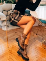 Дамски боти Texi зелени