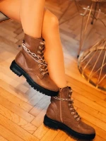 Дамски боти Texi зелени