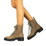 Дамски боти Jullien зелени