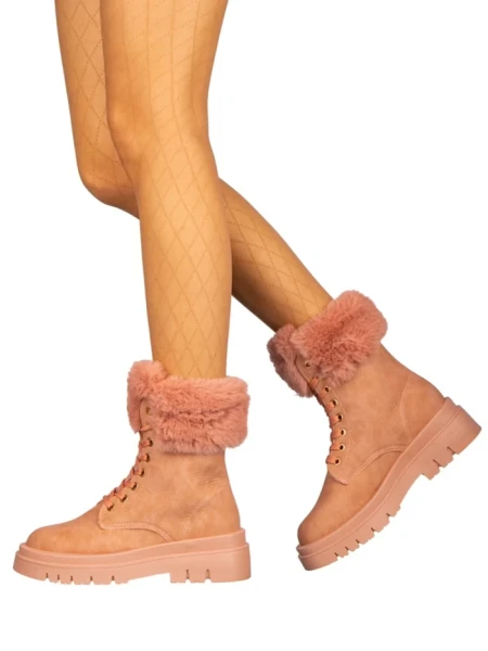 Дамски боти Zeny розови