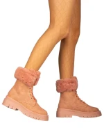 Дамски боти Zeny розови