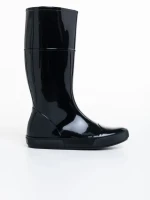 Дамски чизми  черни  от каучук  Eneida