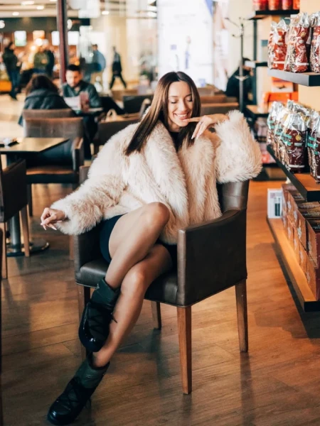 Дамски чизми зелени от еклогичка лачена кожа и текстилен материал Galena