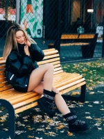 Дамски чизми черни от екологична кожа и текстилен материал Nicova