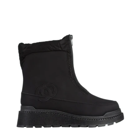 Дамски чизми черни  от еко кожа  Lilith