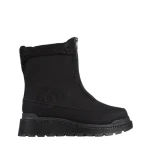 Дамски чизми черни  от еко кожа  Lilith