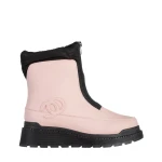 Дамски чизми розови  от еко кожа  Lilith