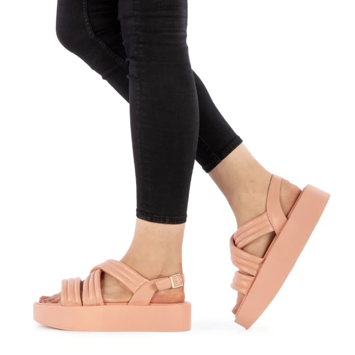 Дамски сандали  Aryna розови