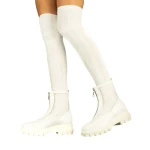 Дамски боти Camille бели