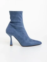 Дамски боти сини от текстилен материал Adisia