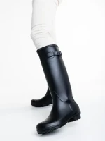 Дамски чизми  черни  от каучук  Celinda