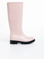 Дамски чизми  розови  от каучук  Damira