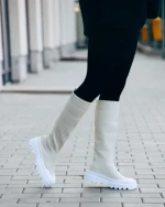 Дамски чизми Silvira бежови