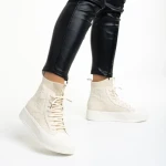 Дамски спортни обувки Serip бежови