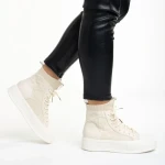 Дамски спортни обувки Serip бежови