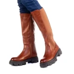 Дамски чизми Wema камел