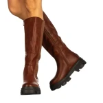 Дамски чизми Wema камел