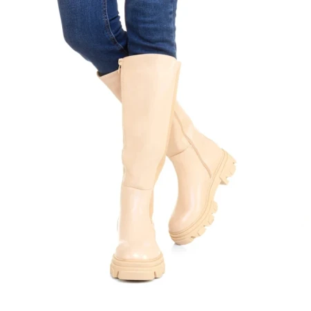 Дамски чизми Wema бежови