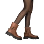 Дамски боти Fisina камел