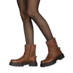 Дамски боти Fisina камел