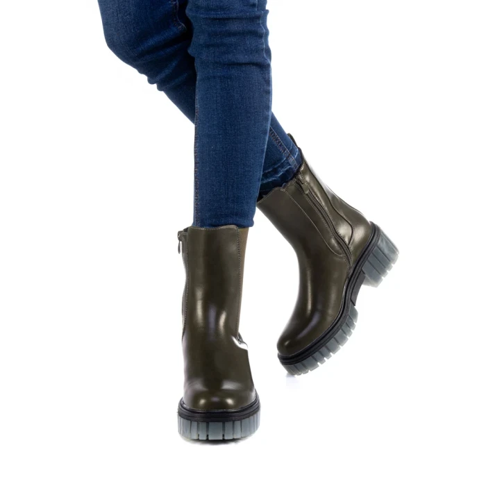 Дамски чизми Lyana зелени