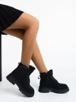 Дамски боти черни от еко кожа Kandi