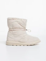 Дамски чизми бежови светло от текстилен материал Louella