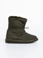 Дамски чизми зелени от текстилен материал Louella