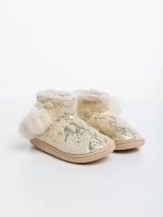 Детски чехли бежови от еко кожа Aspen