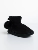 Детски чехли черни от еко кожа Aspen